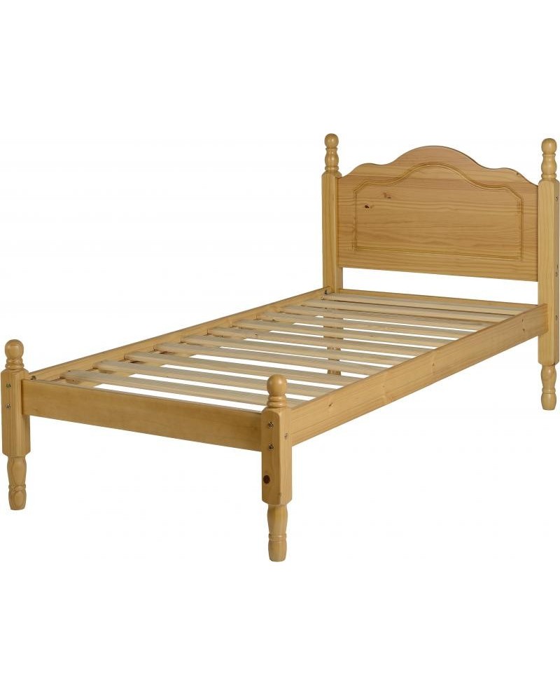 Wooden Bed Frame Antique Pine, Single Wooden Bed Measurements