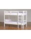 Panama Single 3ft-90cm Bunk Bed Frame in White