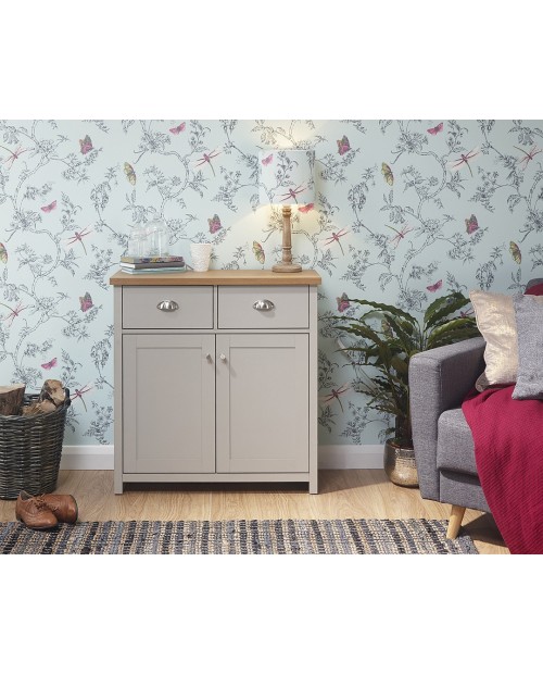 LANCASTER Compact Sideboard In Grey