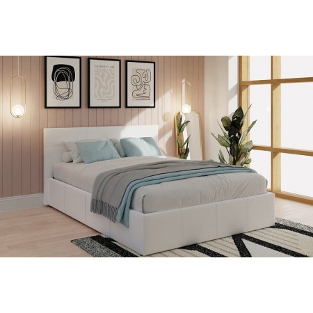 Modern leather bed | Leather bed frame | Brixton Beds