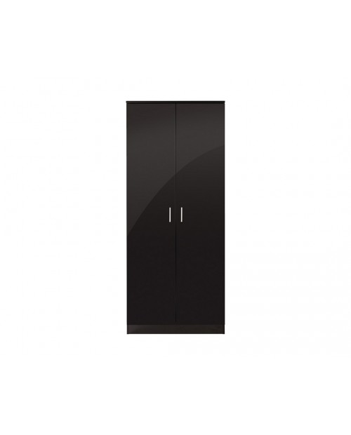 OTTAWA 2 Door Wardrobe In Black