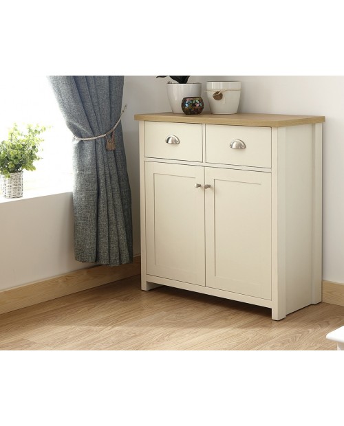 LANCASTER Compact Sideboard In Cream
