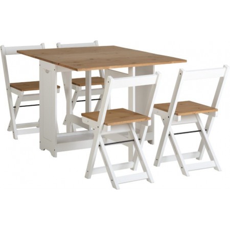 Wooden Dining Set | Butterfly Dining | Set Brixton Beds