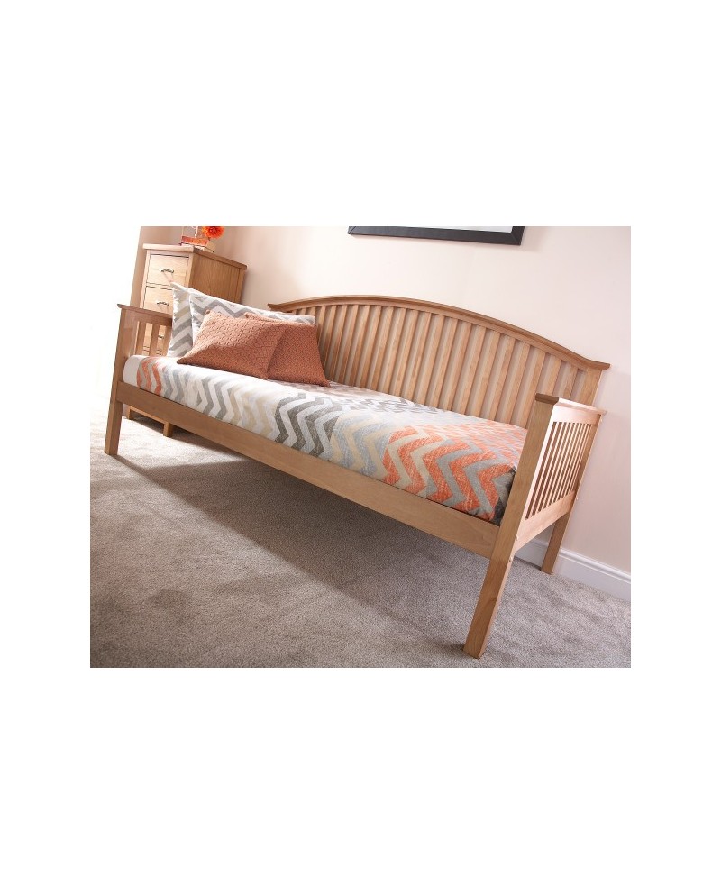 MADRID WOODEN DAY BED ONLY OAK