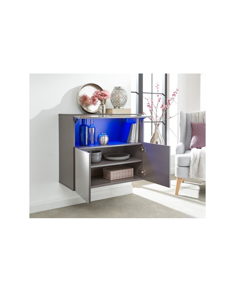 GALICIA SIDEBOARD WITH LED GREY