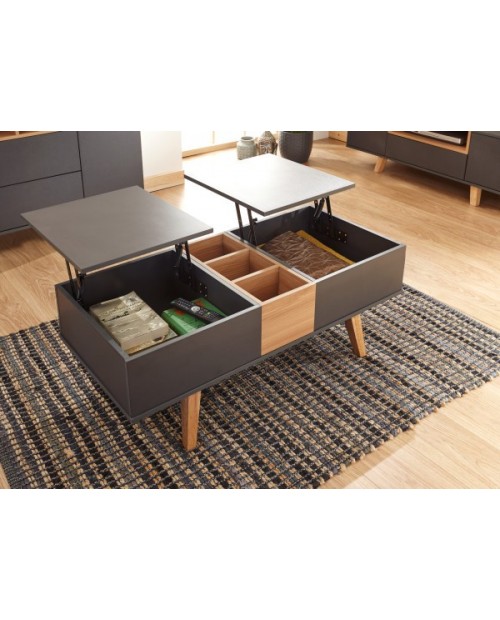 MODENA DOUBLE LIFTING COFFEE TABLE
