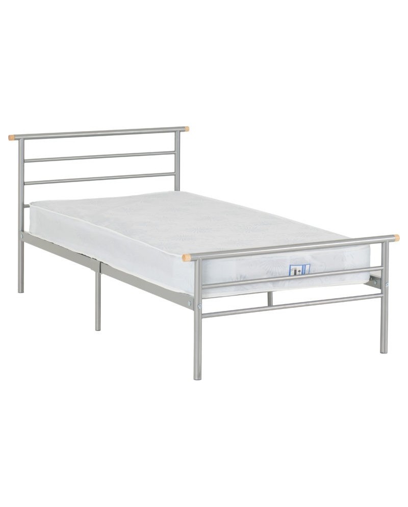 Orion 3' Bed Silver Brixton Beds