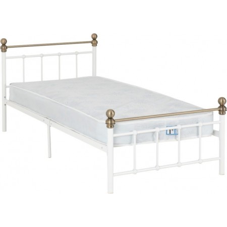 Strong metal bed frame double | Metal beds for sale | Brixton Beds