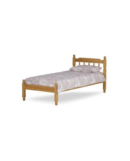 Colonial Spindle Bed Waxed