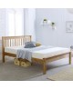 Chester Waxed Pine Wooden Bed Frame