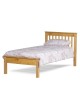 Somerset Waxed Pine Wooden Bed