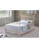 Alderley Metal Bed Frame Ivory 4ft small double