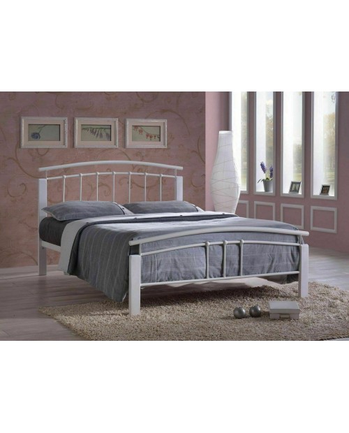 Tetras White Metal Bed Frame