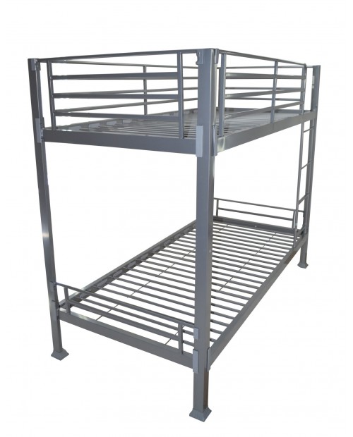 No Bolt Bunk Bed 2ft6 Small Single Silver