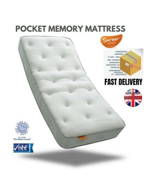 Sareer Pocket Memory Matrah Mattress- Brixton Beds