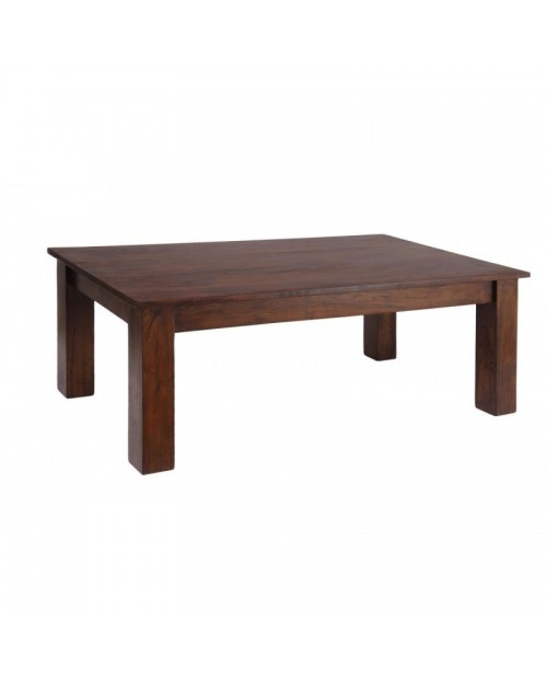 Carnival Dark Oak Coffee Table Solid Acacia Wood