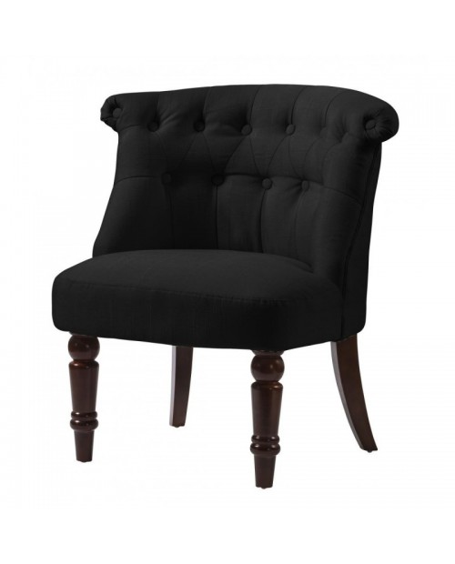 Alderwood Fabric Chair In Black