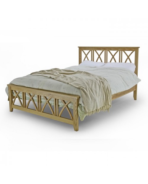 Ashfield Wooden (4ft 6inch-135cm Double Bed Frame Solid Oak