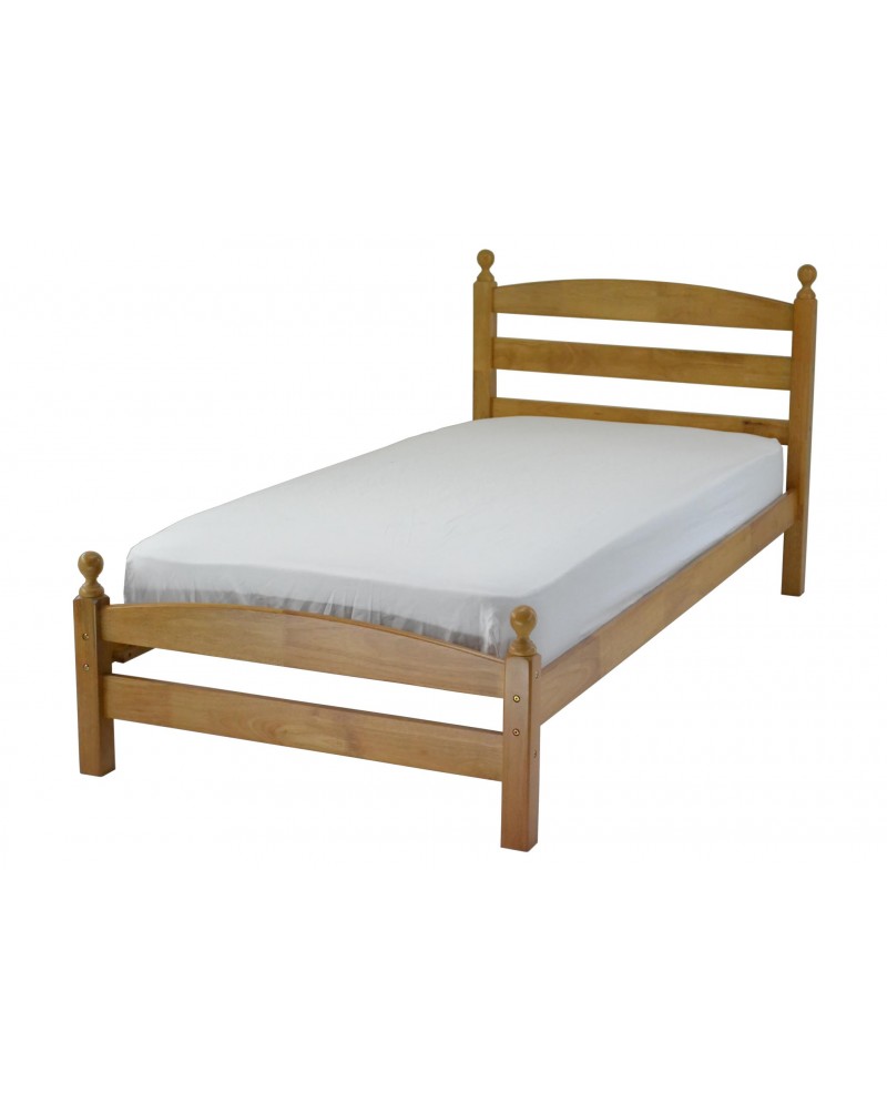 Moderna 3ft (90cm) Single Antique Pine, Wooden Bed Frame- Brixton Beds