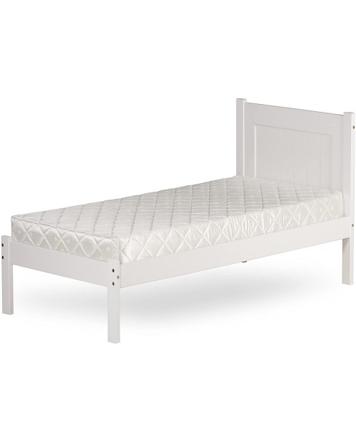 Clifton White Wooden Bed Frame - 3ft Single