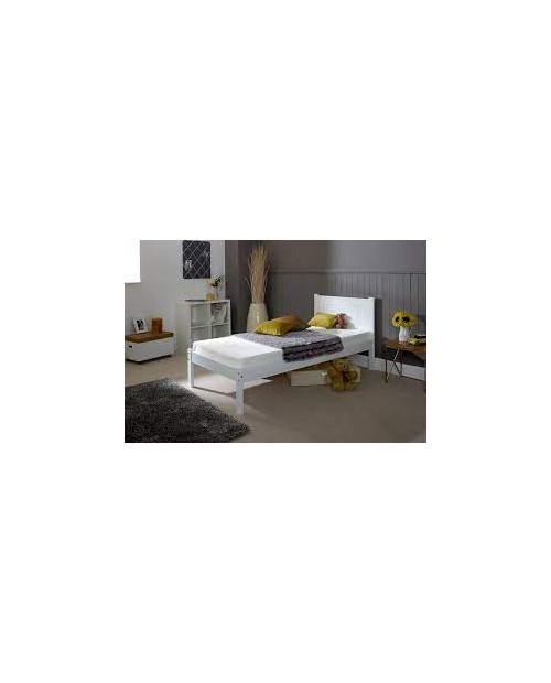Clifton White Wooden Bed Frame - 3ft Single