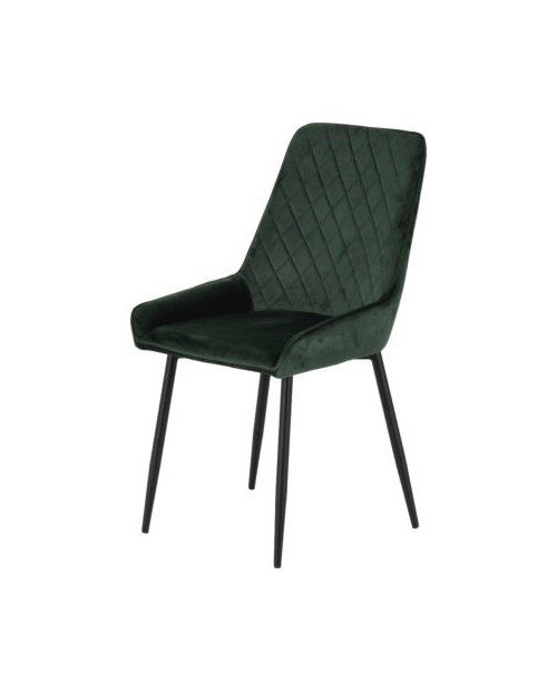 2 x Avery Chair Emerald Green Velvet