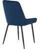 2 x Avery Chair Sapphire Blue Velvet