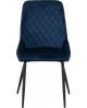 2 x Avery Chair Sapphire Blue Velvet