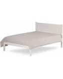 Clifton 4ft Small Double Bed Frame In Solid White Pine