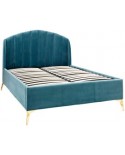 Pettine 150cm End Lift Ottoman Bed Teal
