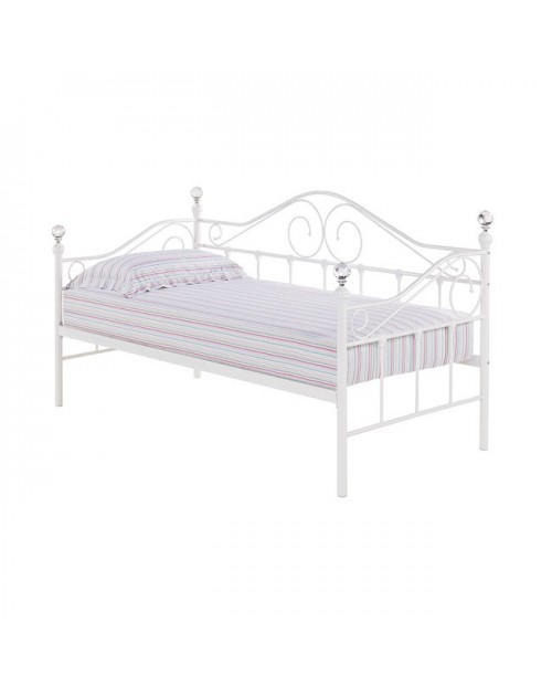 FLORENCE DAY BED WHITE (TRUNDLE SOLD SEPARATELY)