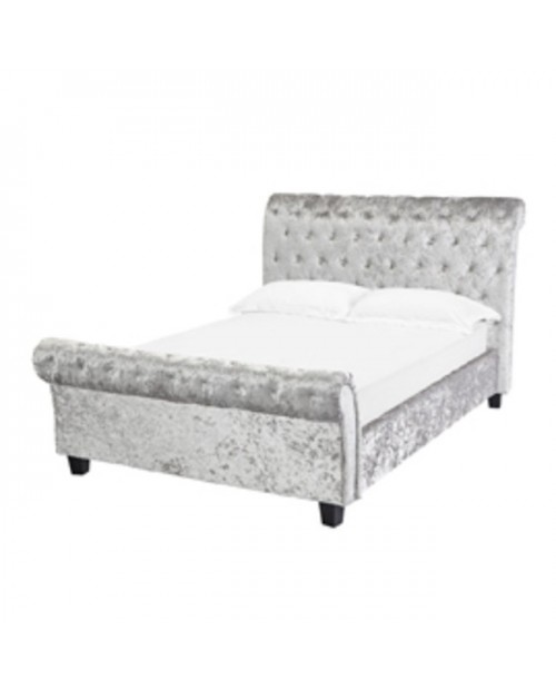 ISABELLA 4.6 DOUBLE BED SILVER