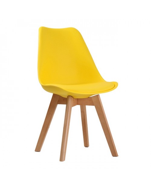 Louvre Chair Yellow (Pack Of 2)