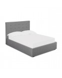 Lucca Plus 4.0 Small Double Bed Grey