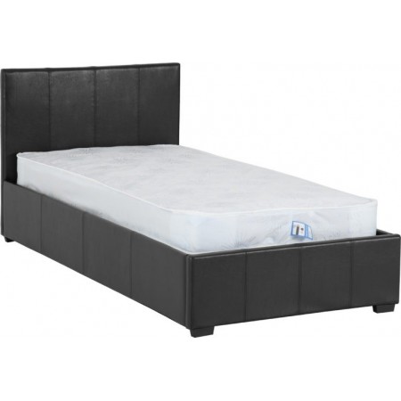 Modern leather bed | Leather bed frame | Storage Bed Frame|Brixton Bed