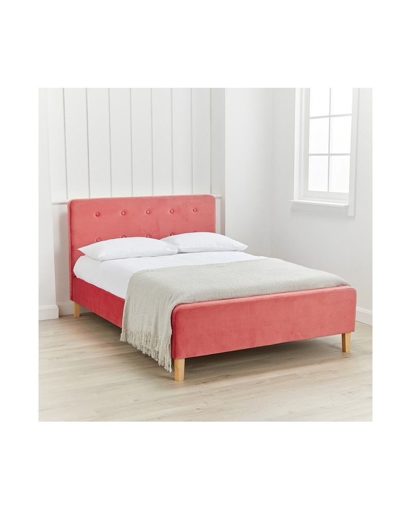 Pierre Coral Double Bed