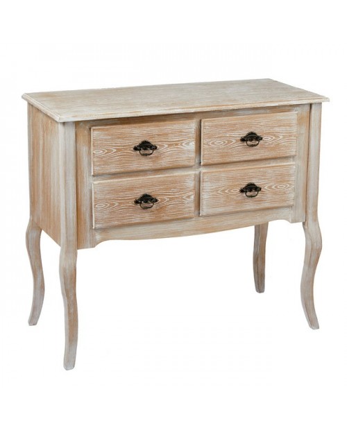 Provence 4 Drawer Chest Weathered Oak