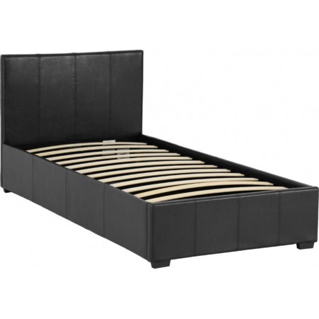 Modern leather bed | Leather bed frame | Storage Bed Frame|Brixton Bed