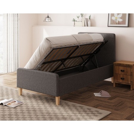 Ottoman beds | Fabric ottoman beds | Grey Ottoman Beds | Brixton Beds