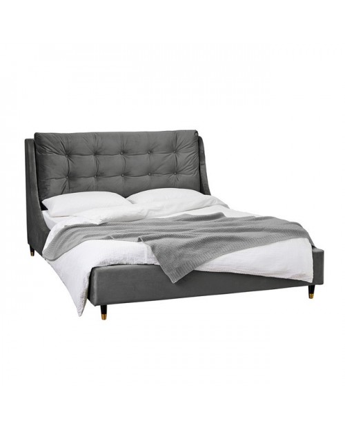 Sloane Grey 4 FT 6 Inch Double Bed