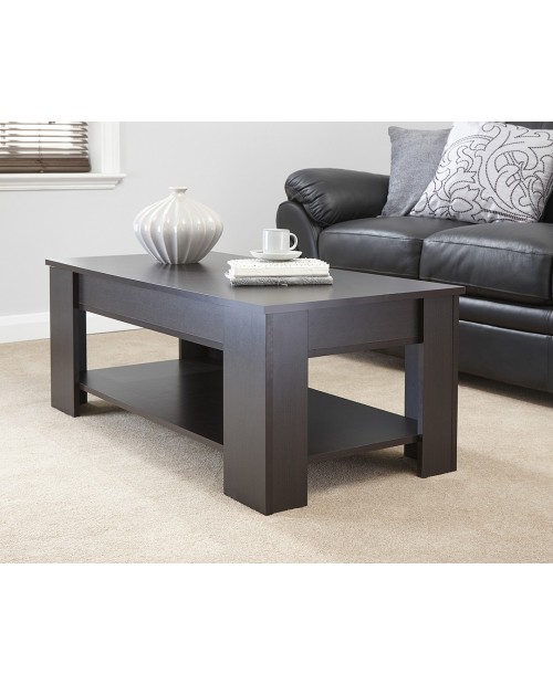 LIFT UP COFFEE TABLE ESPRESSO