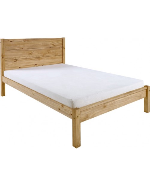 Barton Kingsize 5ft Bed Frame in Waxed Pine