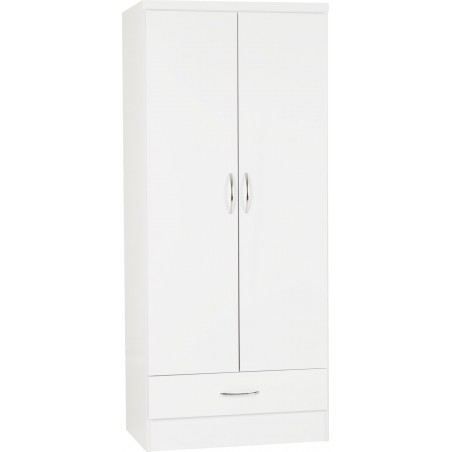 2 Door Wardrobe | 2 door Wardrobe with drawers | Brixton Beds