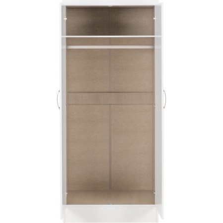 2 Door Wardrobe | 2 Door all hanging rail wardrobe |  Brixton Beds