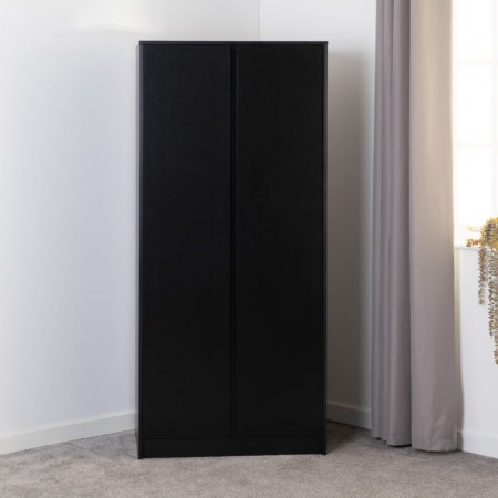 2 Door Wardrobe | Flat Pack Wardrobe | Brixton Beds