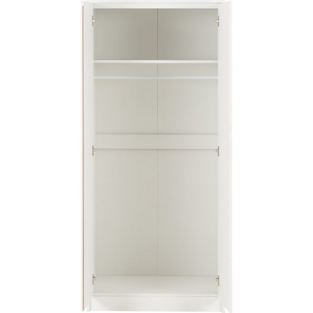 2 Door Wardrobe | Flat Pack Wardrobe | Brixton Beds