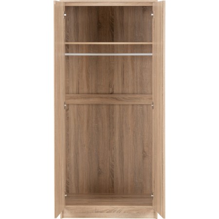 2 Door Wardrobe | Flat Pack Wardrobe | Brixton Beds