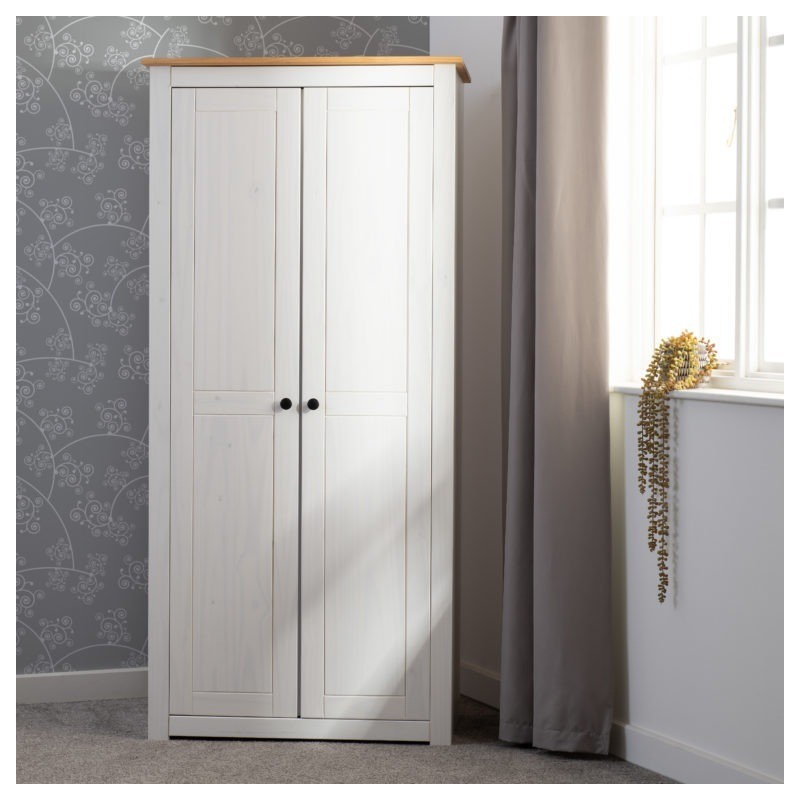 2 Door Wardrobe | Wardrobe with 2 doors | Brixton Beds