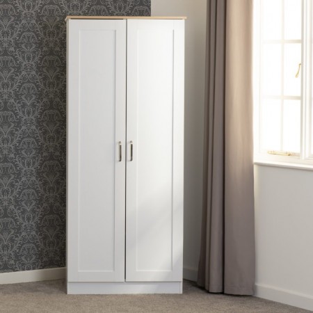 2 Door Wardrobe | Wardrobe with 2 doors | Brixton Beds