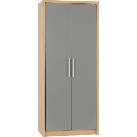 2 Door Wardrobe | Wardrobe with 2 doors |  Brixton Beds